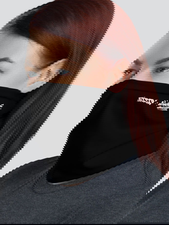 Black Always Awesome Neck Gaiter - STEEZY Clothing