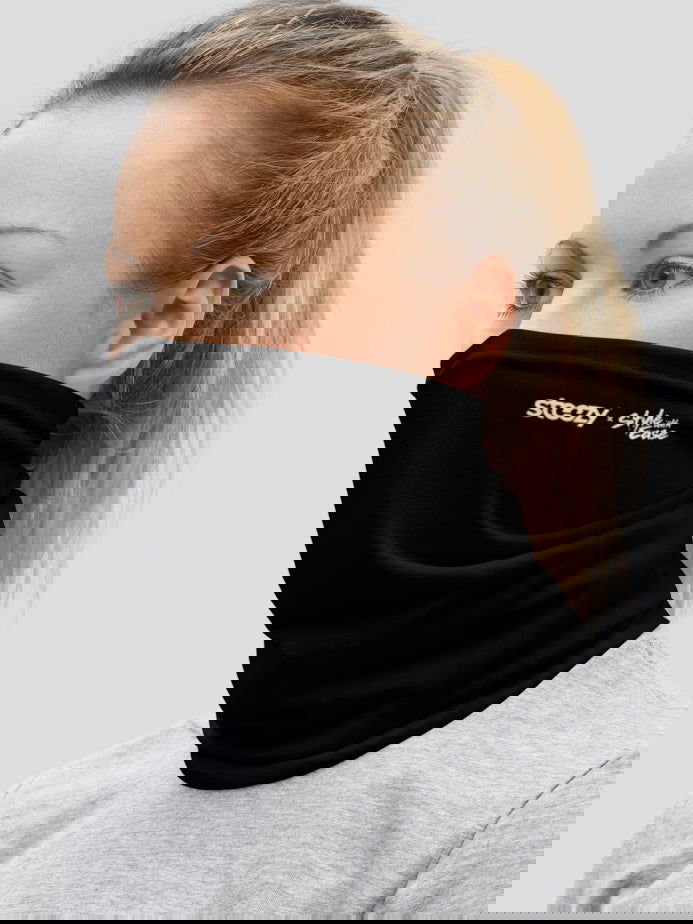 Black Style with Ease Neck Gaiter - STEEZY Clothing