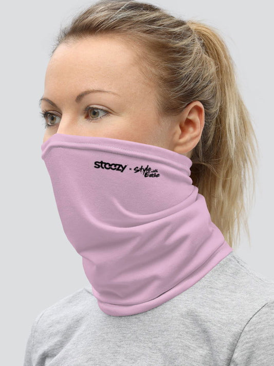 Light Pink Style with Ease Neck Gaiter - STEEZY Clothing