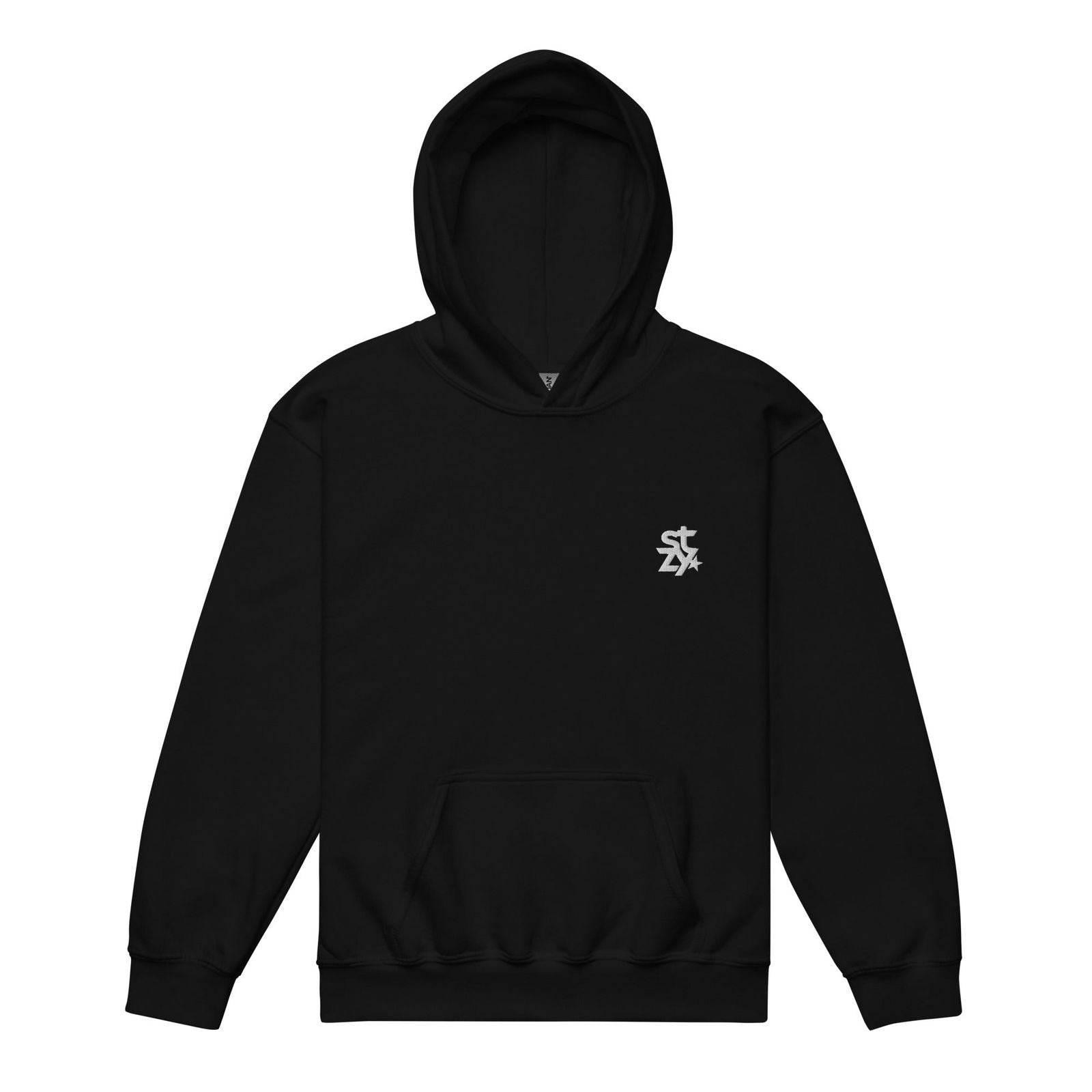 STZY Star Embroidered Youth Hoodie - STEEZY Clothing