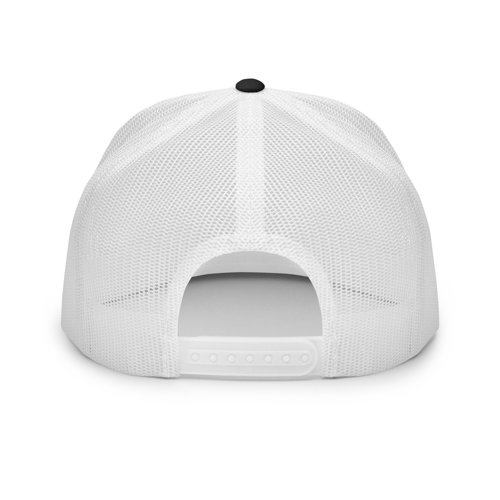 STZY X Trucker Hat (White/B&W) - STEEZY Clothing