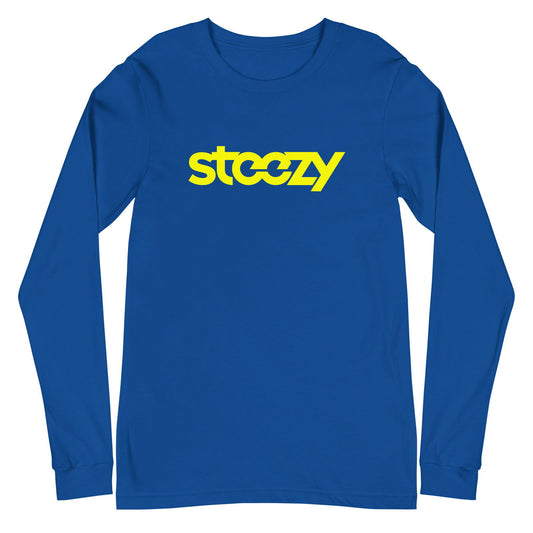 Steezy Logo Long Sleeve Tee (Yellow) - STEEZY Clothing