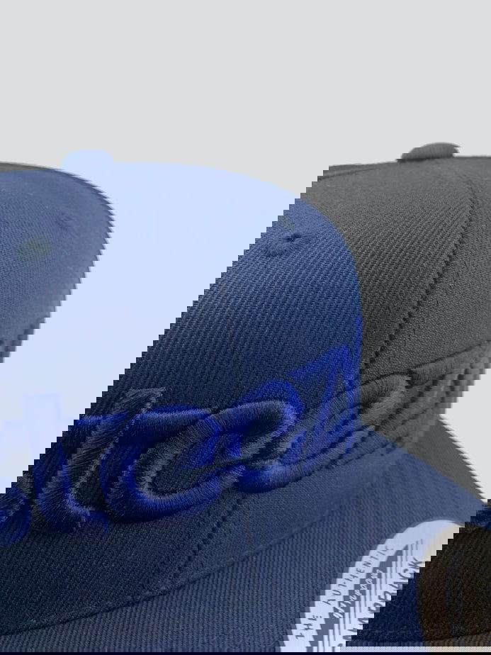 Steezy Logo Snapback Hat (Navy/Navy) - STEEZY Clothing