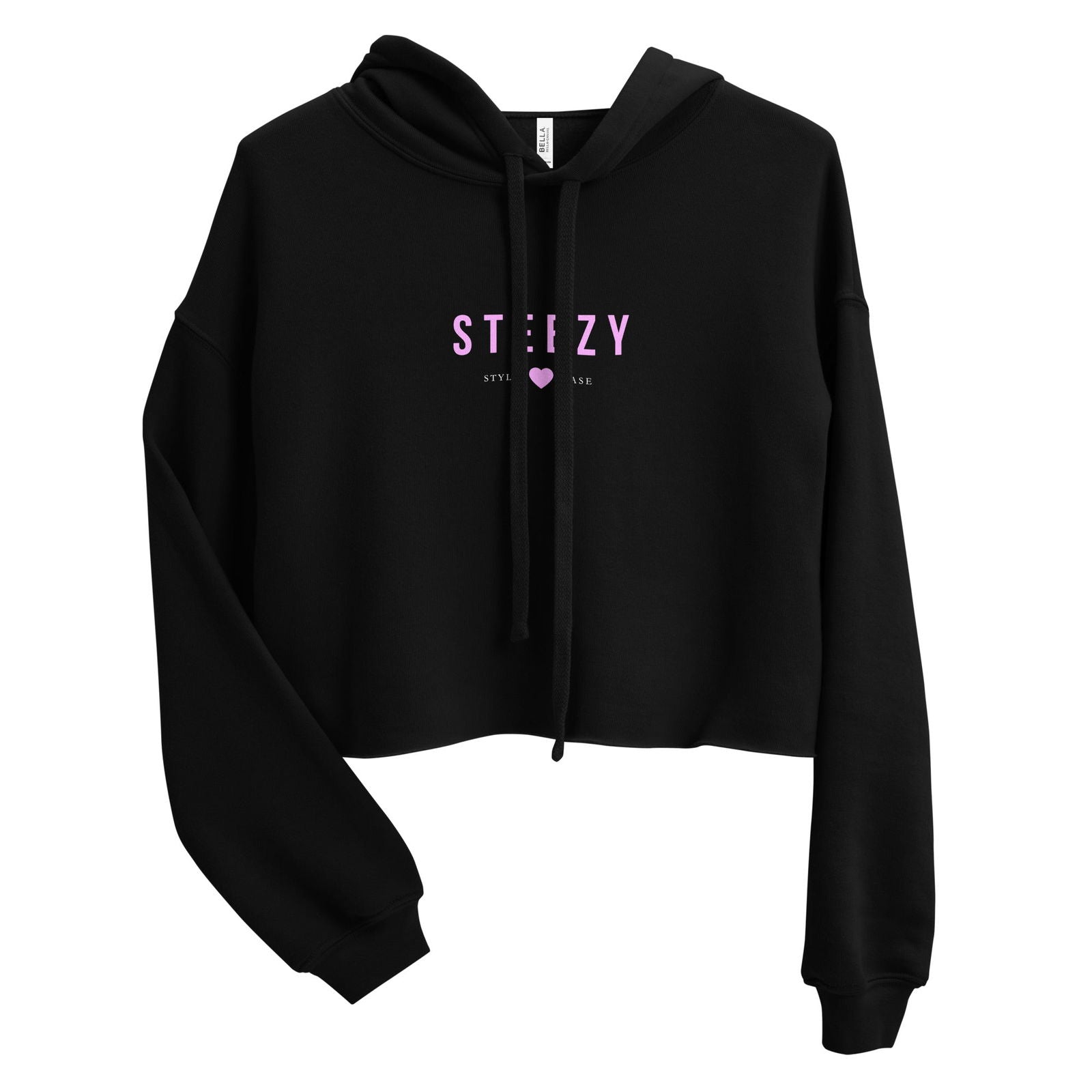 Steezy Love Crop Hoodie - STEEZY Clothing