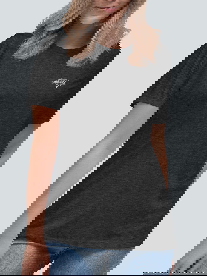 Steezy Script Embroidered Tee - STEEZY Clothing