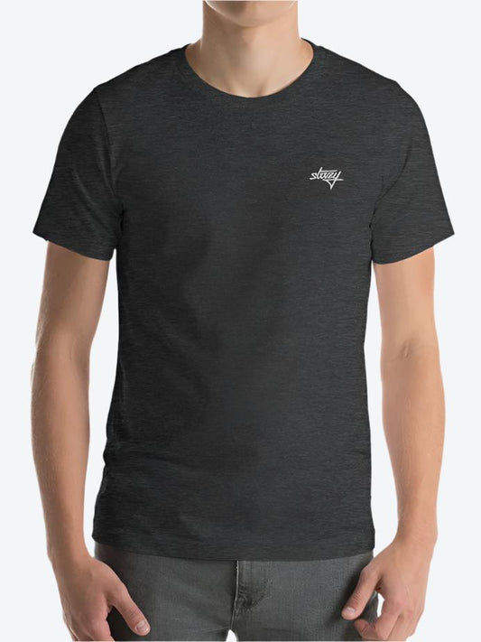 Steezy Script Left Chest Unisex Tee (M, L, 2XL) - STEEZY Clothing