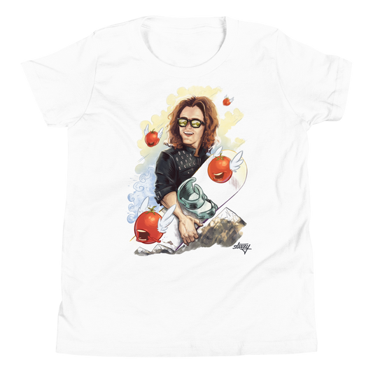 White Youth T-Shirt - STEEZY Clothing