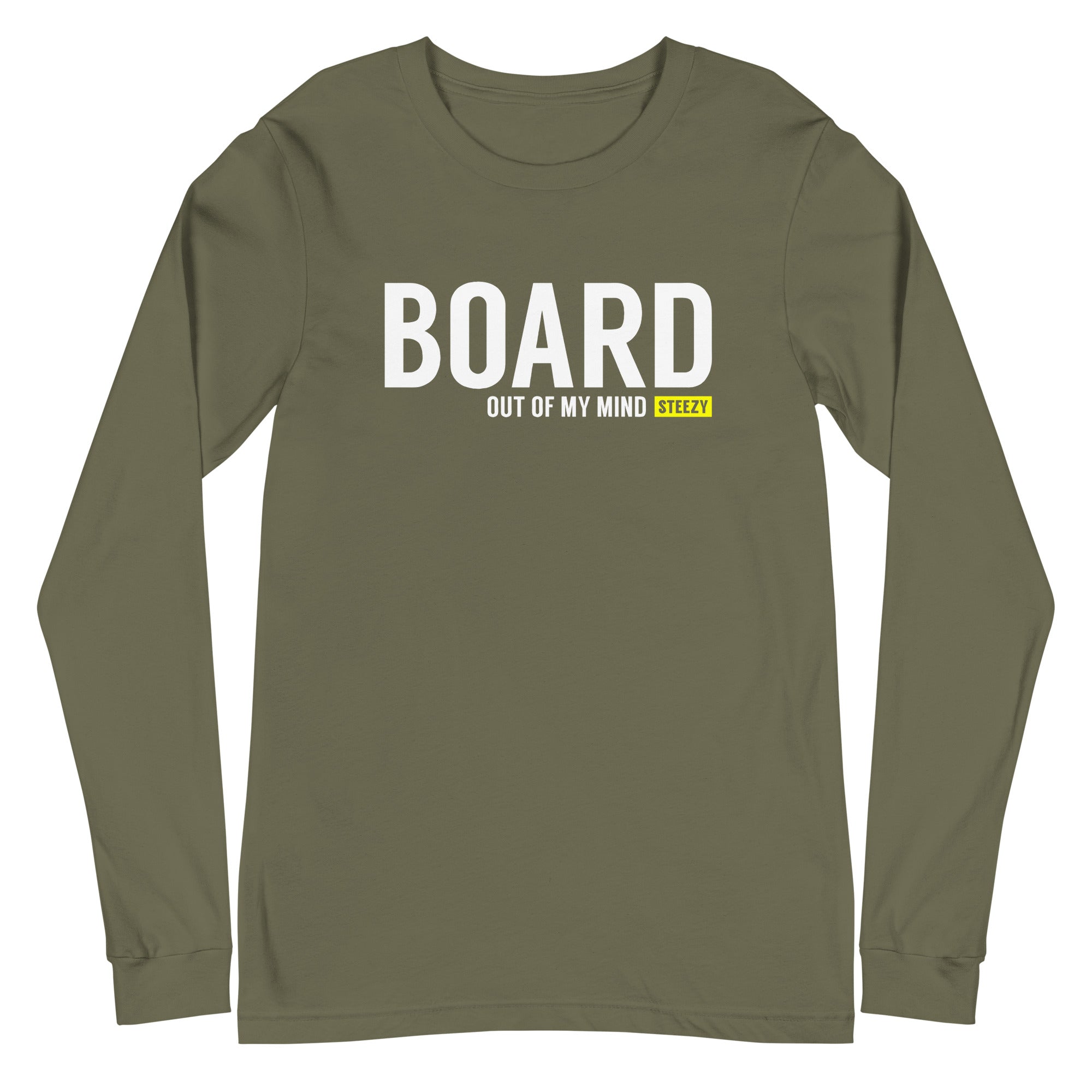 STEEZY - Board Out Of My Mind Long Sleeve Tee - Clothing