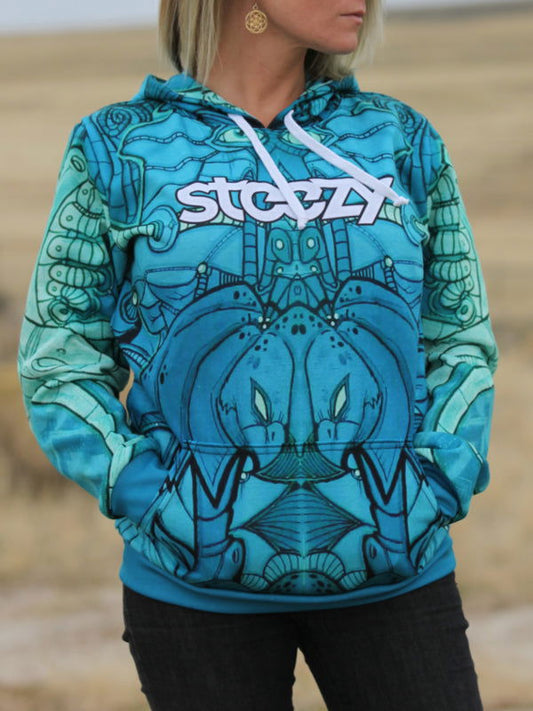 Aquatic Hoodie (S) - STEEZY Clothing