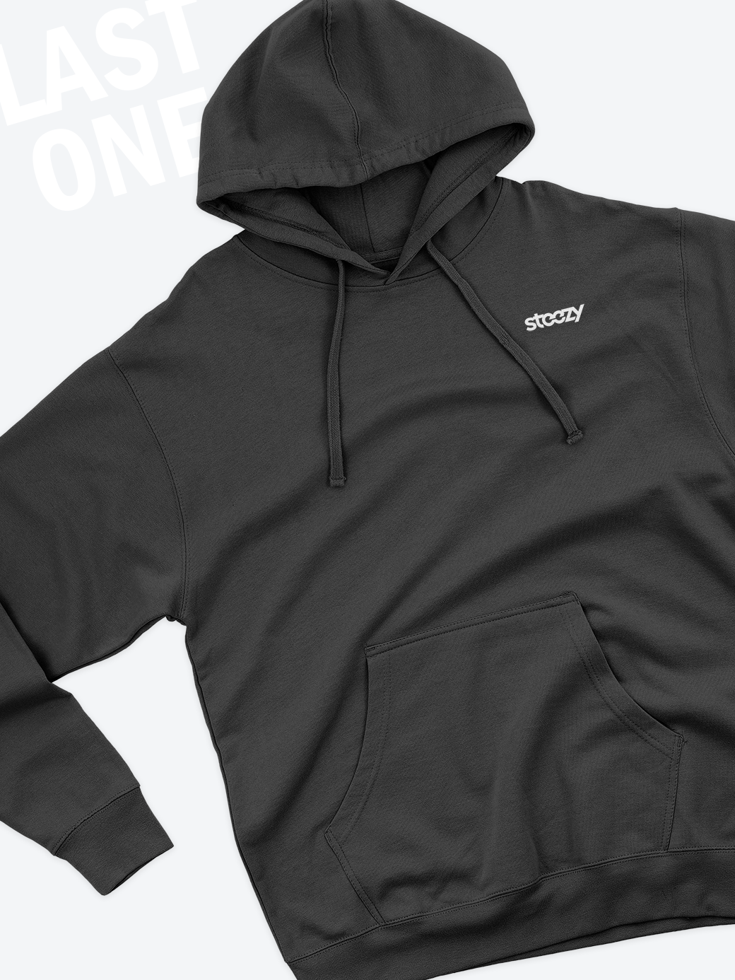 Black Steezy Logo Left Chest Hoodie (XS) – STEEZY