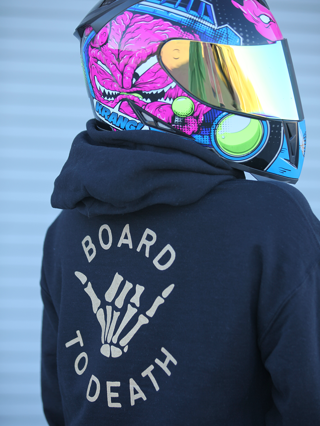 Board To Death Hoodie - STEEZY Clothing