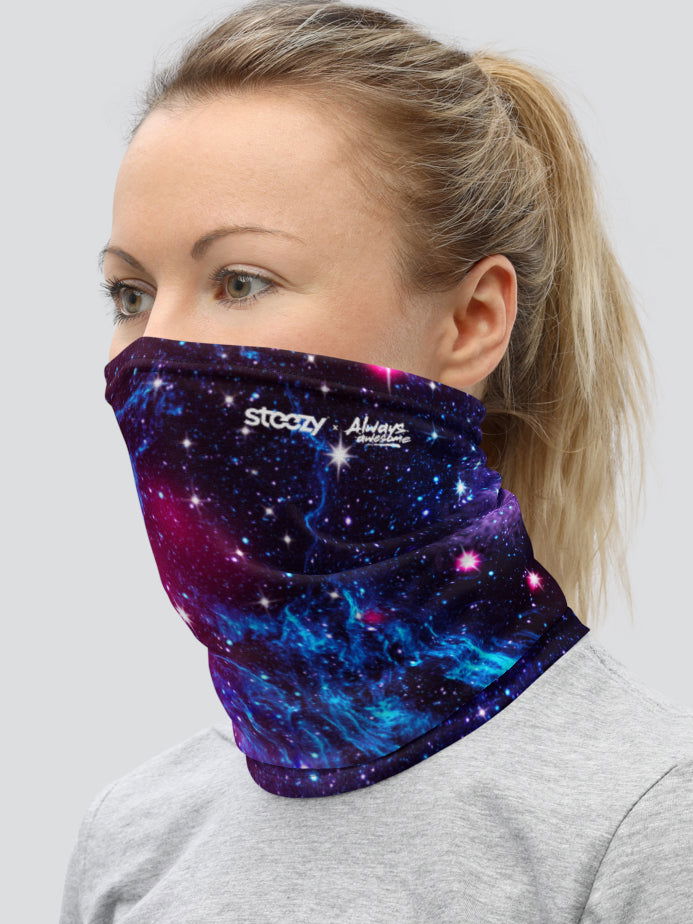 Galaxy Always Awesome Neck Gaiter - STEEZY Clothing