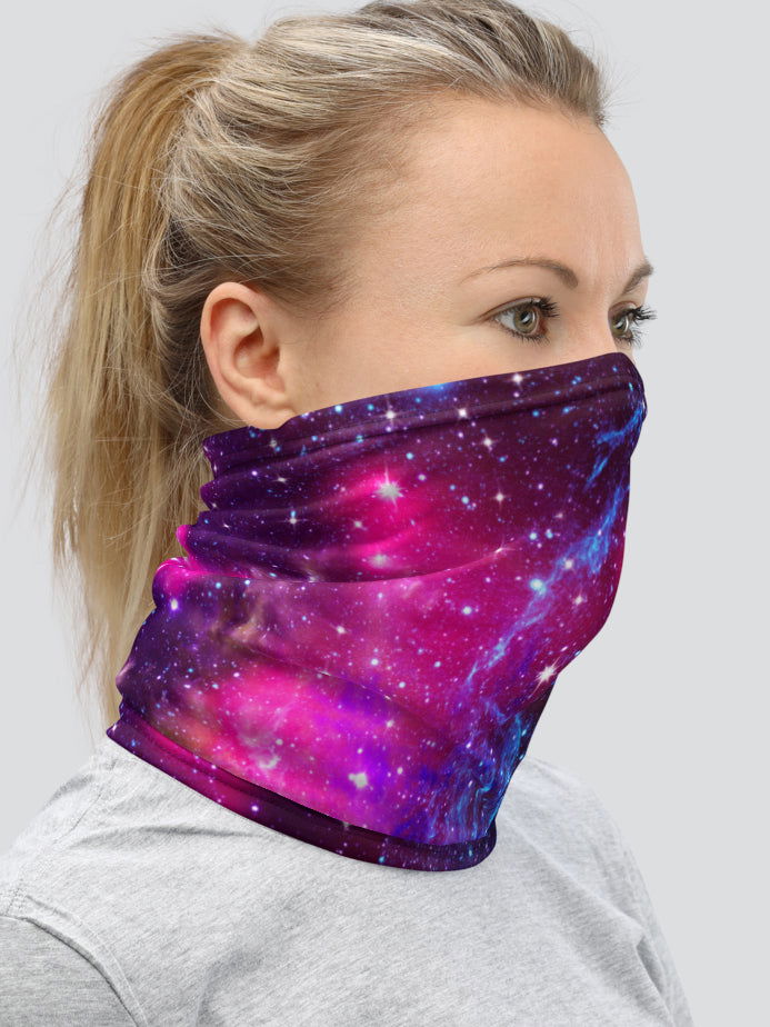 Galaxy Always Awesome Neck Gaiter - STEEZY Clothing