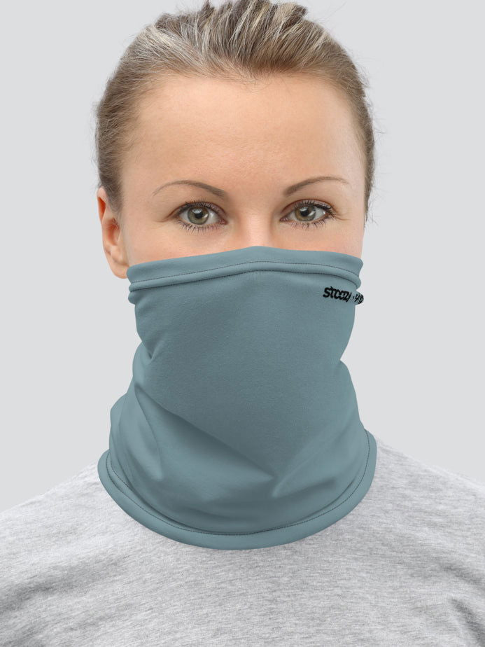 Green Slate Style with Ease Neck Gaiter - STEEZY Clothing