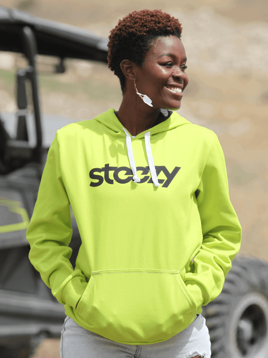 Lime Steezy Hoodie - STEEZY Clothing