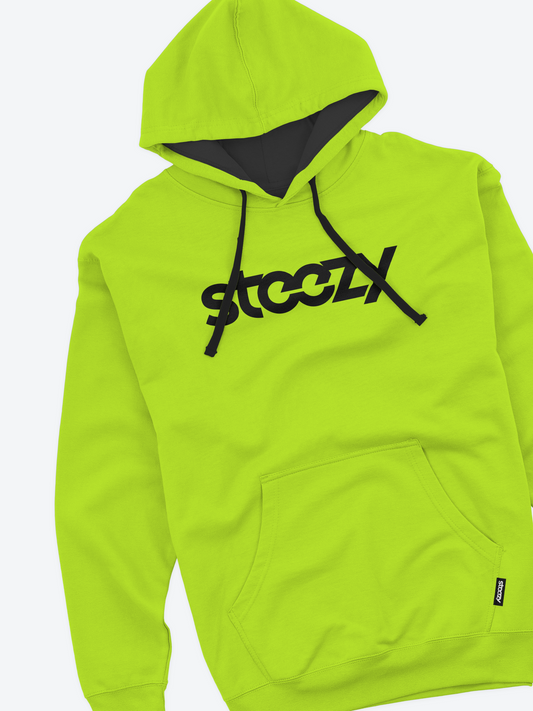 Lime Steezy Hoodie (XS, 2XL) - STEEZY Clothing