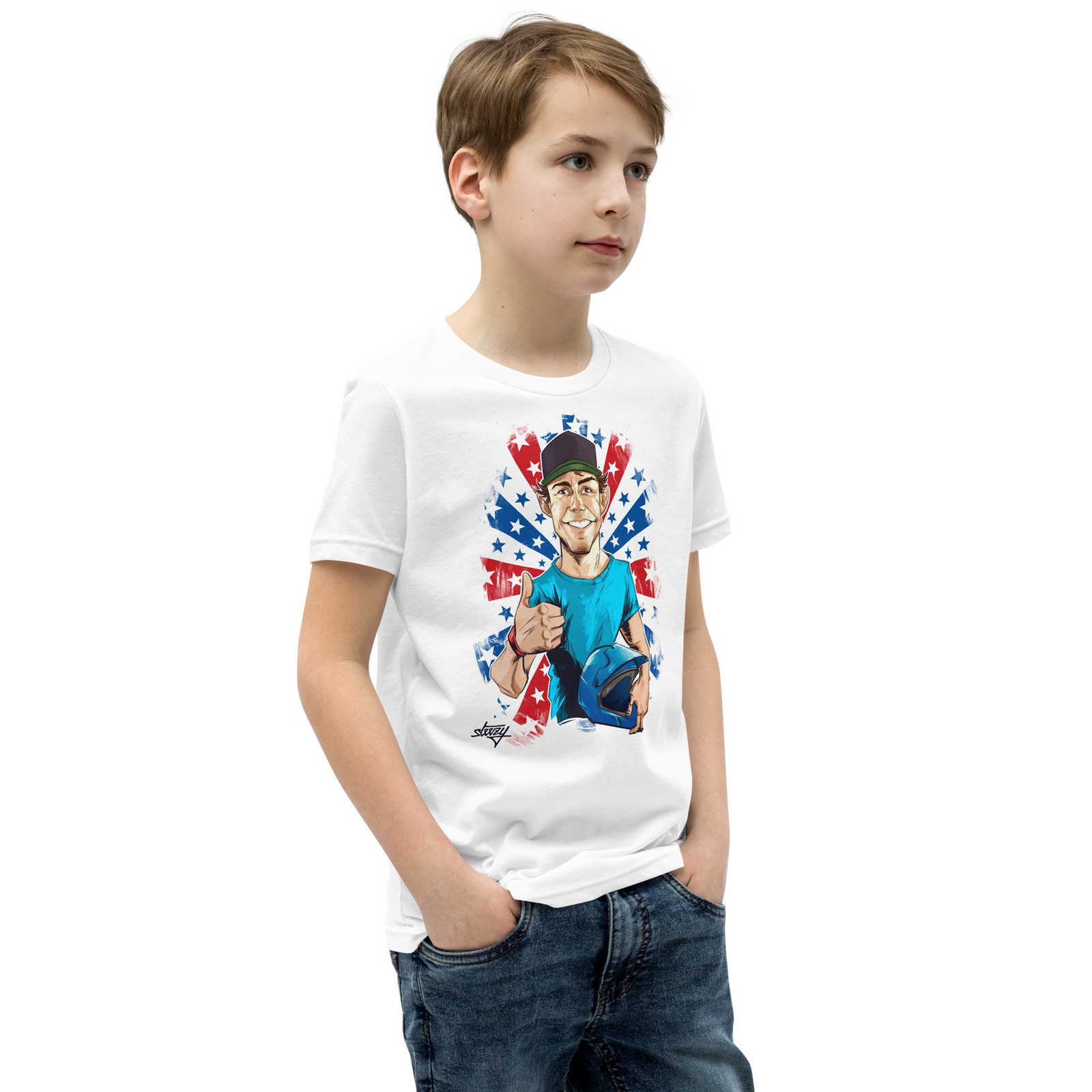 Pastrana Youth T-Shirt - STEEZY Clothing