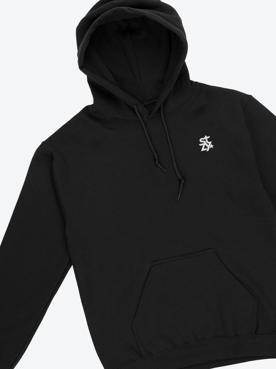 STZY Star Embroidered Hoodie - STEEZY Clothing