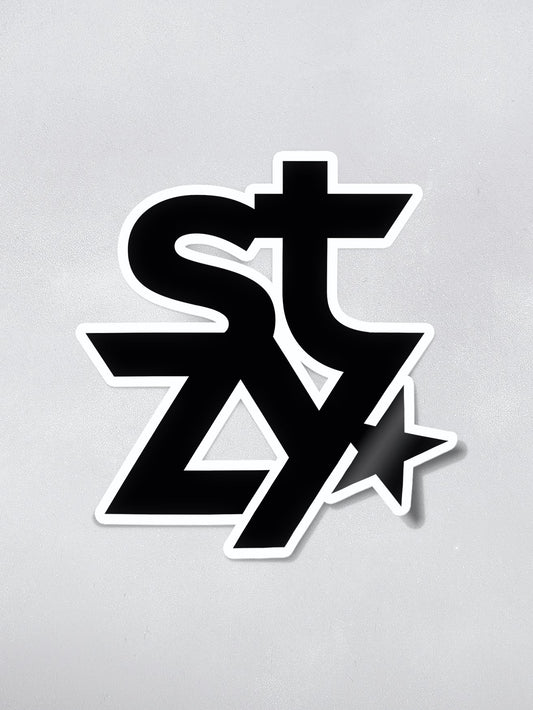 STZY Star Sticker - STEEZY Clothing