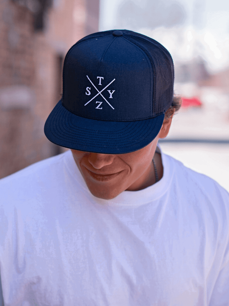 STZY_X_Trucker_Hat_White-Navy_