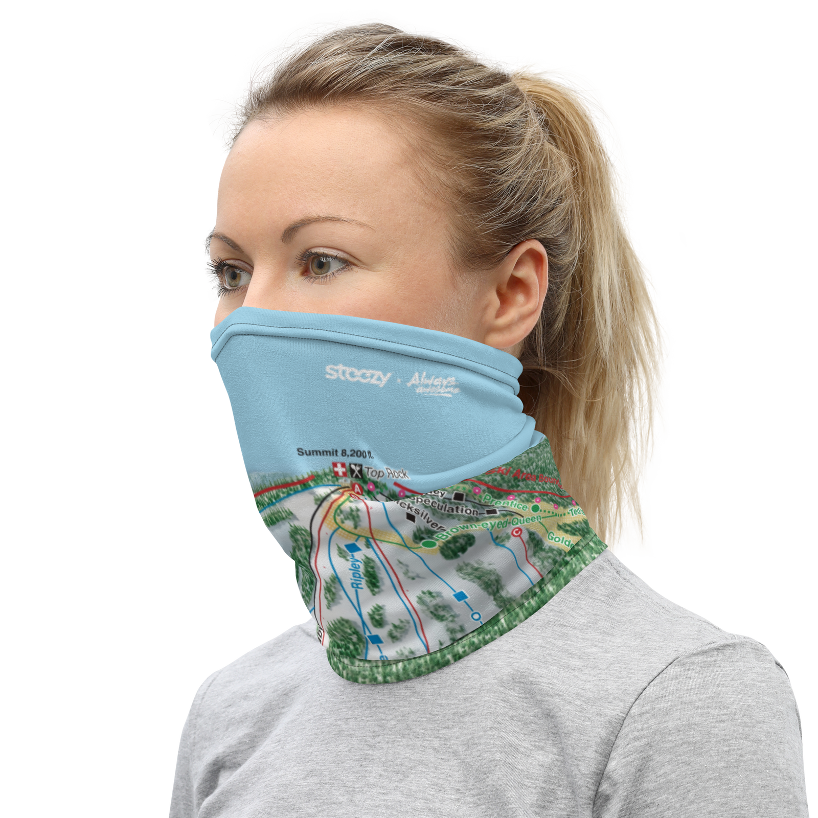 Showdown Always Awesome Neck Gaiter - STEEZY Clothing