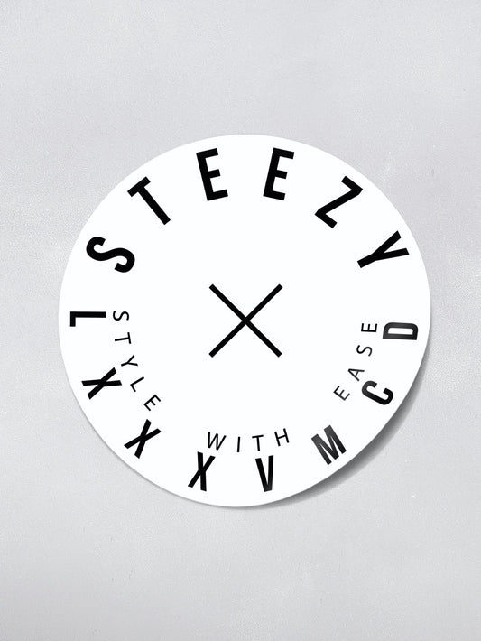 Steezy Day Sticker - STEEZY Clothing