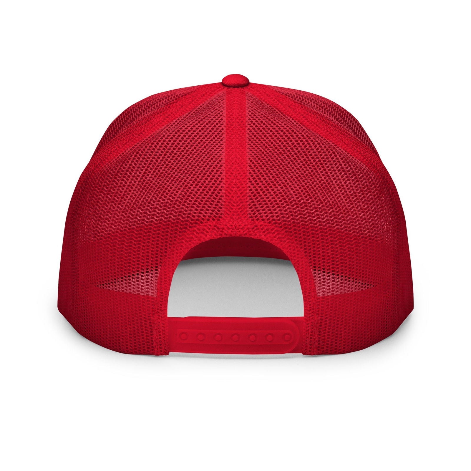 Steezy Groovy Trucker Hat (Red/R&W) - STEEZY Clothing