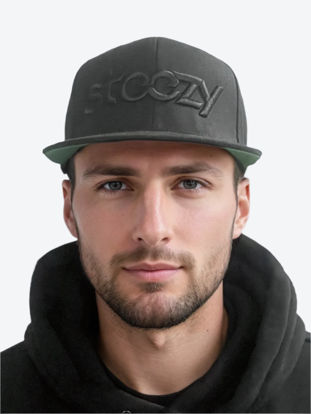 Steezy Logo Snapback Hat (Black/Black) - STEEZY Clothing