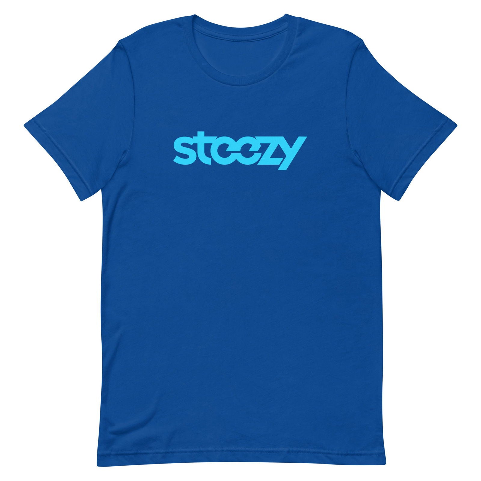 Steezy Logo Tee (Blue) - STEEZY Clothing