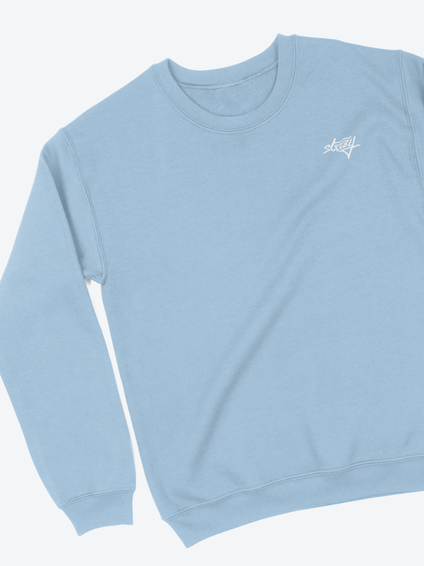 Steezy Script Embroidered Sweatshirt - STEEZY Clothing