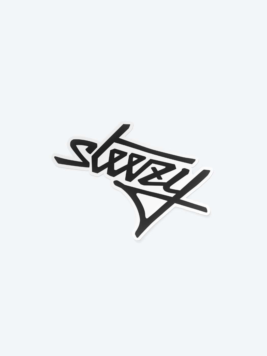 Steezy Script Sticker - STEEZY Clothing