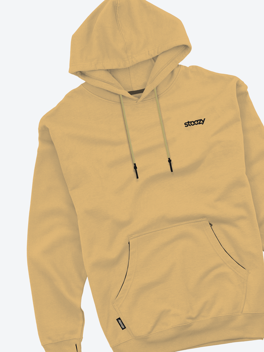 Steezy Session Hoodie (Sand) - STEEZY Clothing