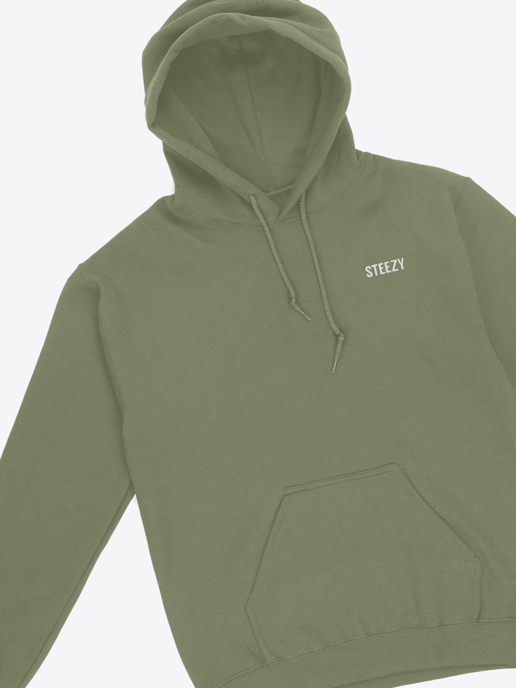 Steezy Text Embroidered Hoodie - STEEZY Clothing