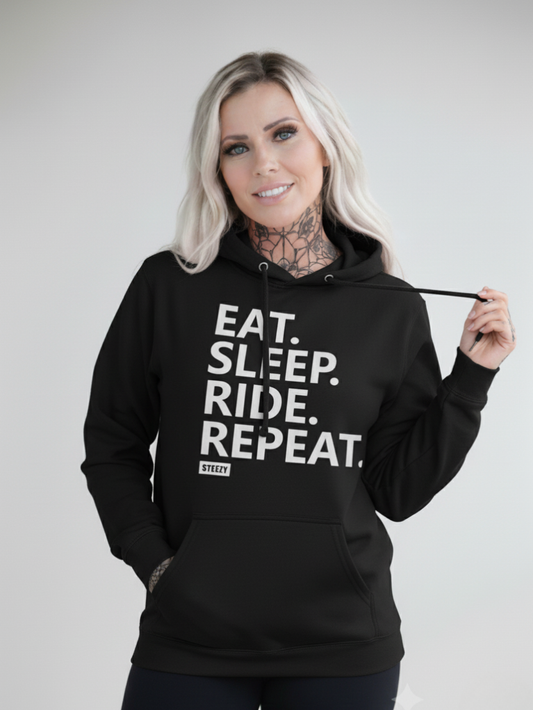 Eat Sleep Ride Repeat Hoodie