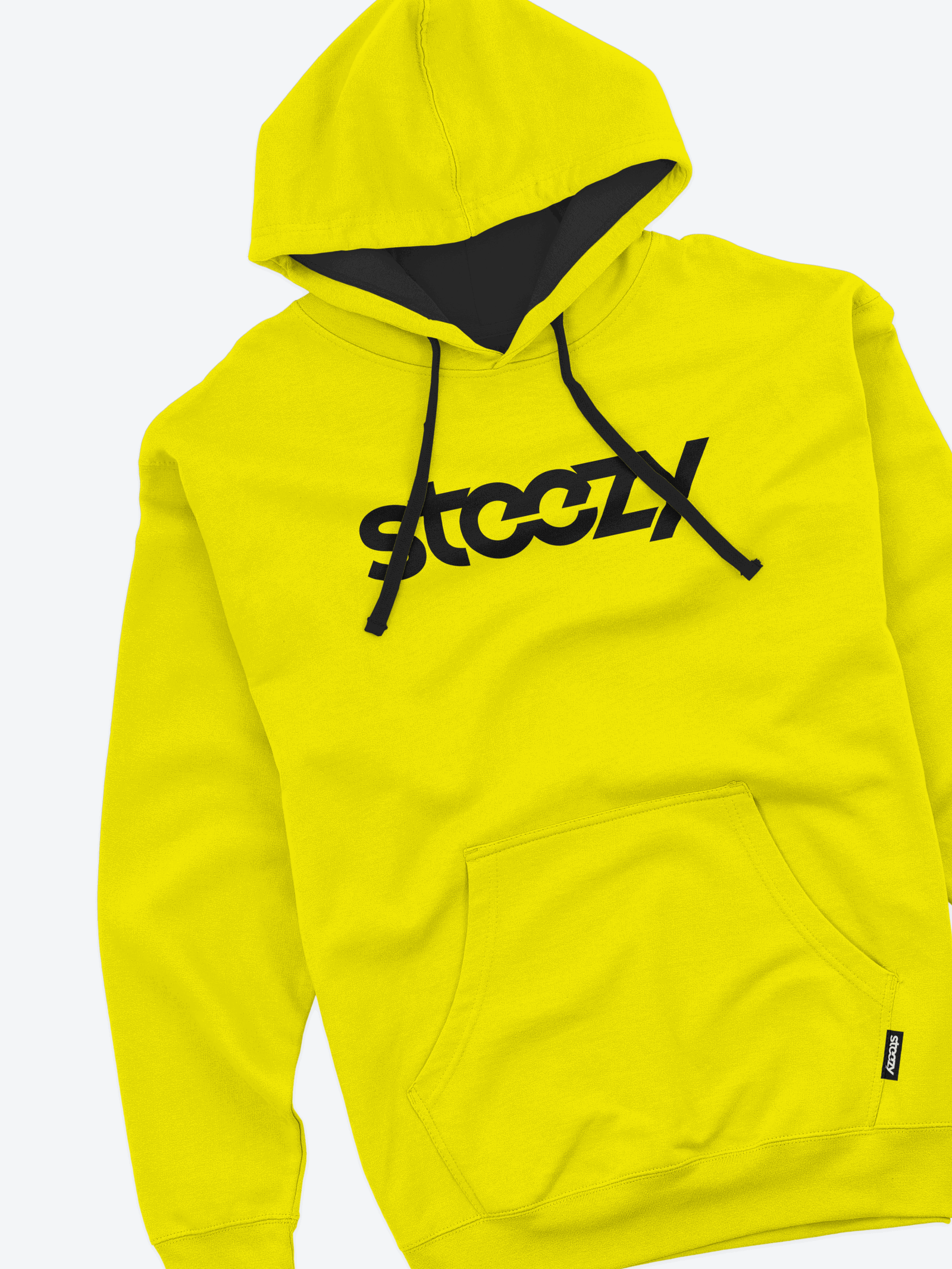 Yellow Steezy Hoodie - STEEZY Clothing