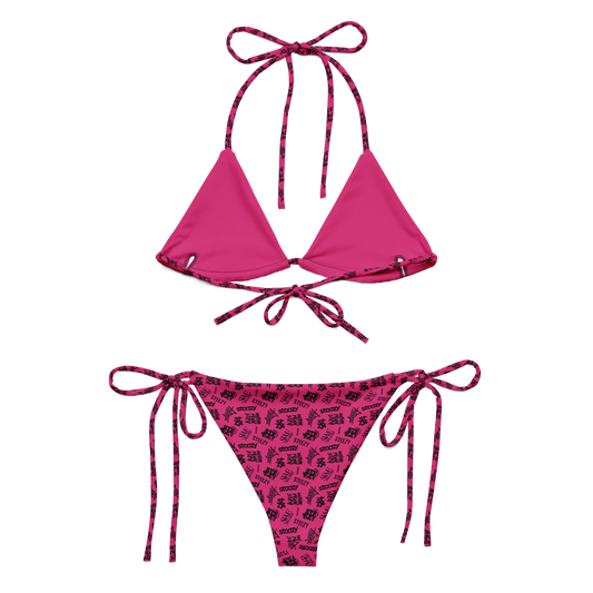 Steezy Pink String Bikini