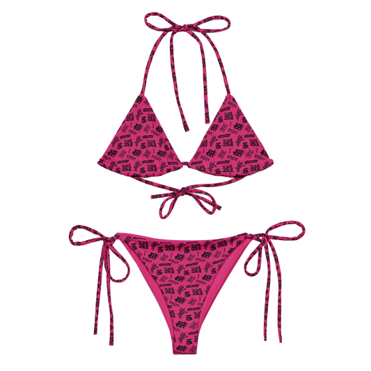 Steezy Pink String Bikini