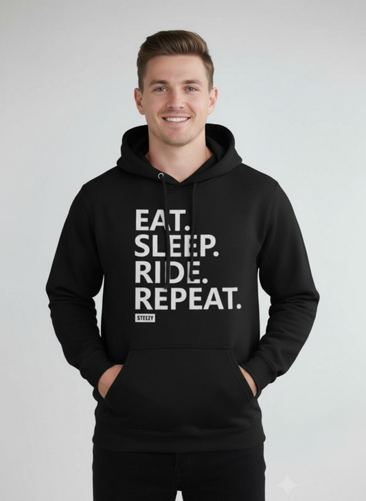 Eat Sleep Ride Repeat Hoodie