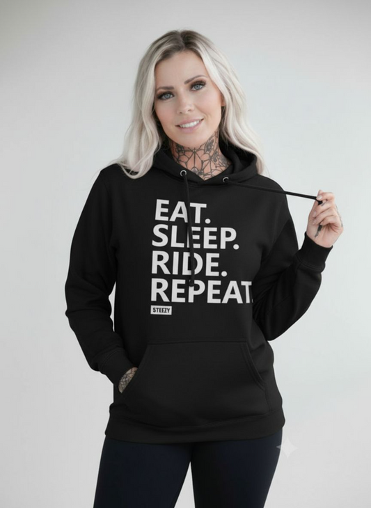 Eat Sleep Ride Repeat Hoodie