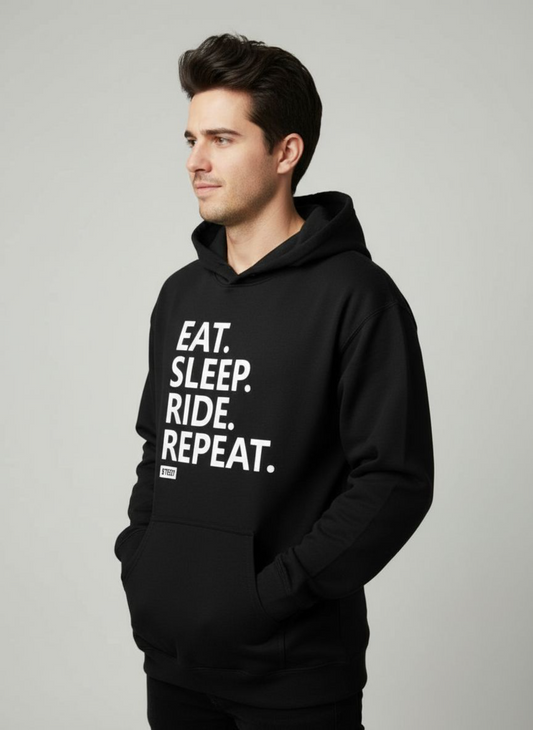 Eat Sleep Ride Repeat Hoodie