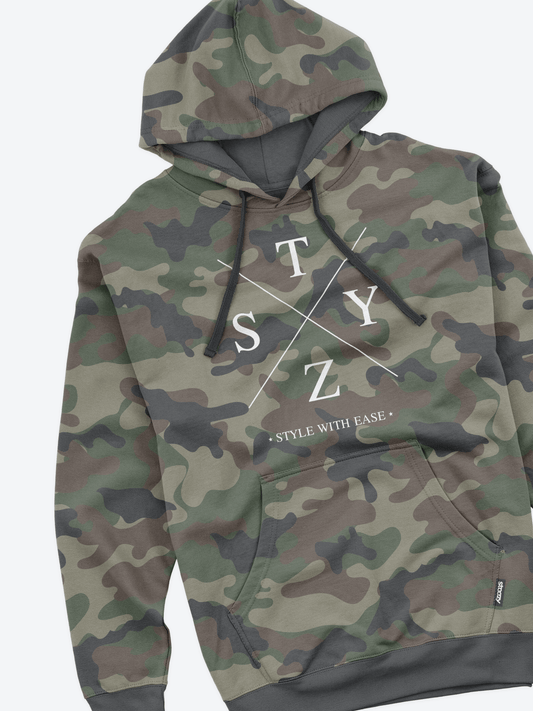 STEEZY - Camo X Hoodie - Clothing