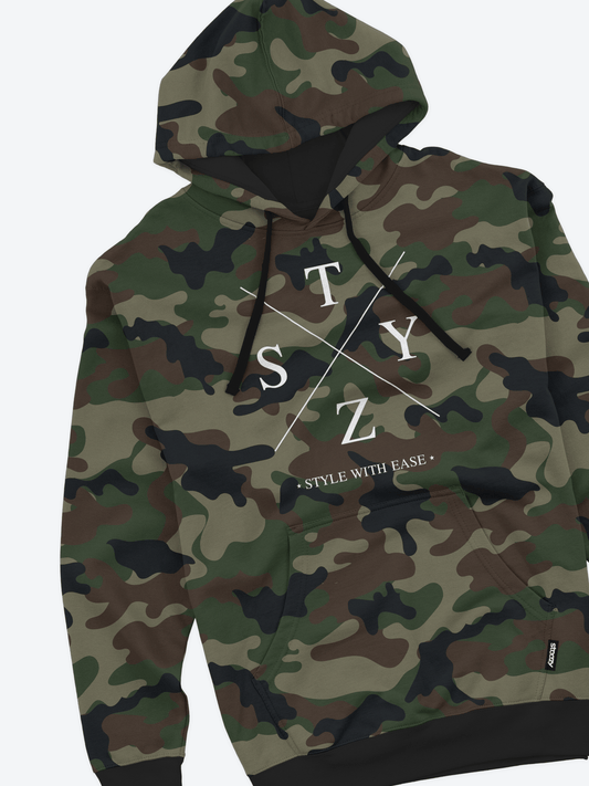 STEEZY - Camo X Hoodie - Clothing