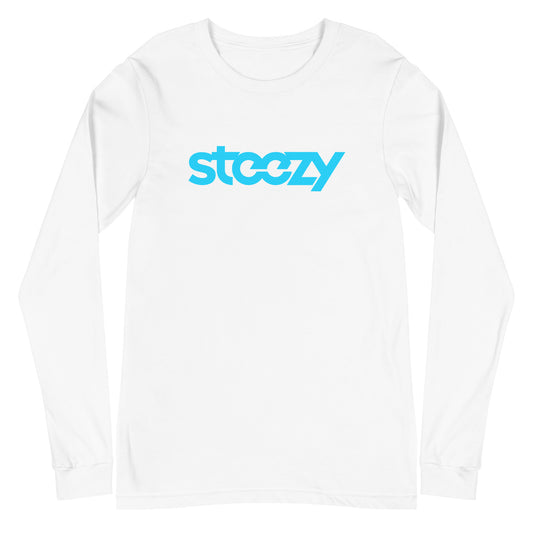 Steezy Logo Long Sleeve Tee (Blue)